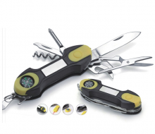 Plastic Handle With LED & Compass Different Colors Available