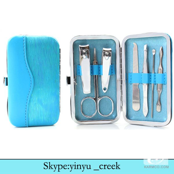 High Quality Cute Manicure Pedicure Set,stainless steel manicure kit