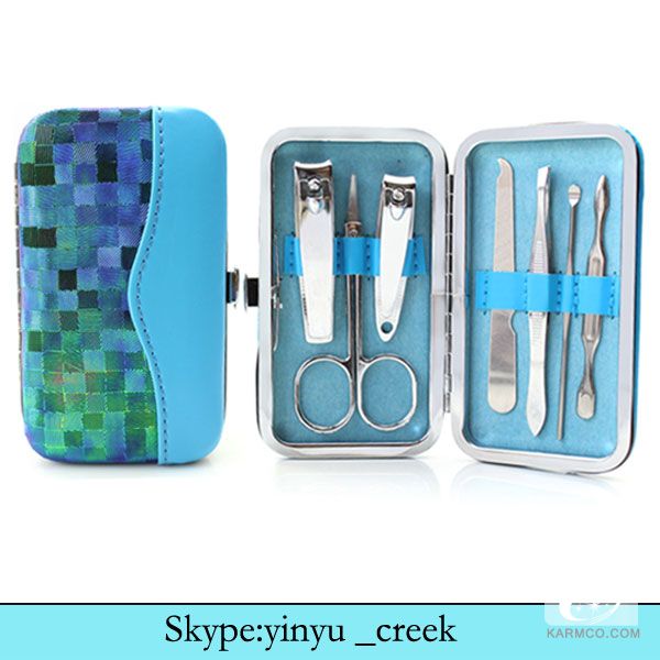 7pcs professional manicure pedicure set Manicure set