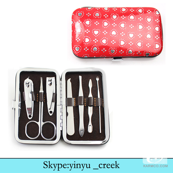 Pu Manicure Set