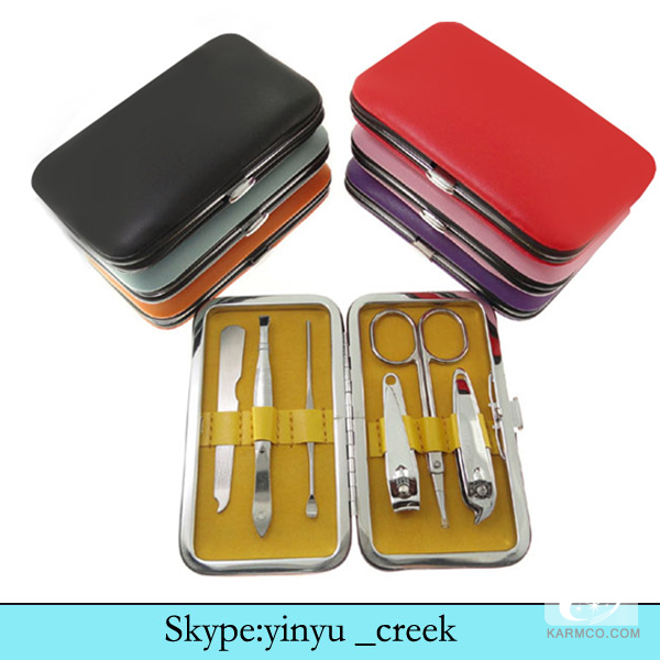 Girls Manicure Set with pu box