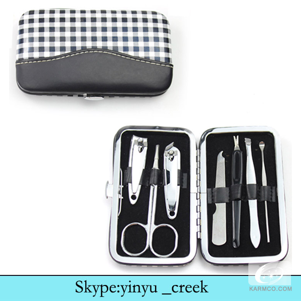 6pcs girls manicure set in high quality