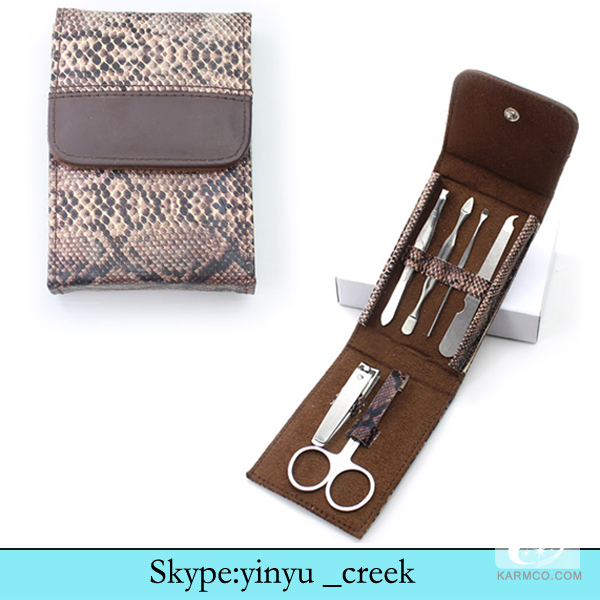 6pcs girls manicure set in high quality