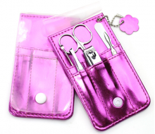 girls manicure set in case girls manicure set with pu box