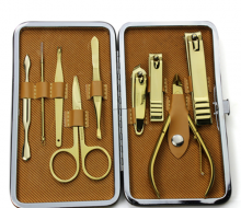 manicure set in PU case