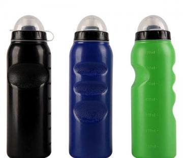 750ml single wall plastic sport water bottle