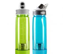 plastic water bottle